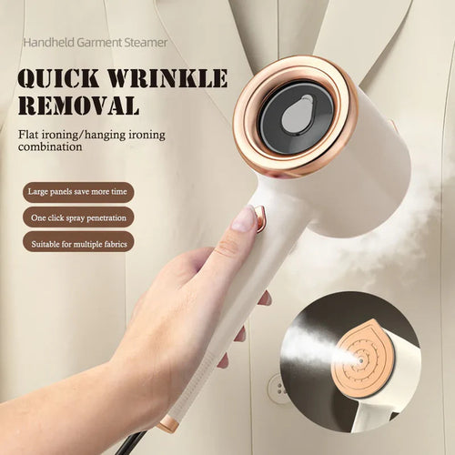 Mini Portable Handheld Garment Steamer Fabric Steam Iron For Clothes Travel Home Appliance Ironing Machine