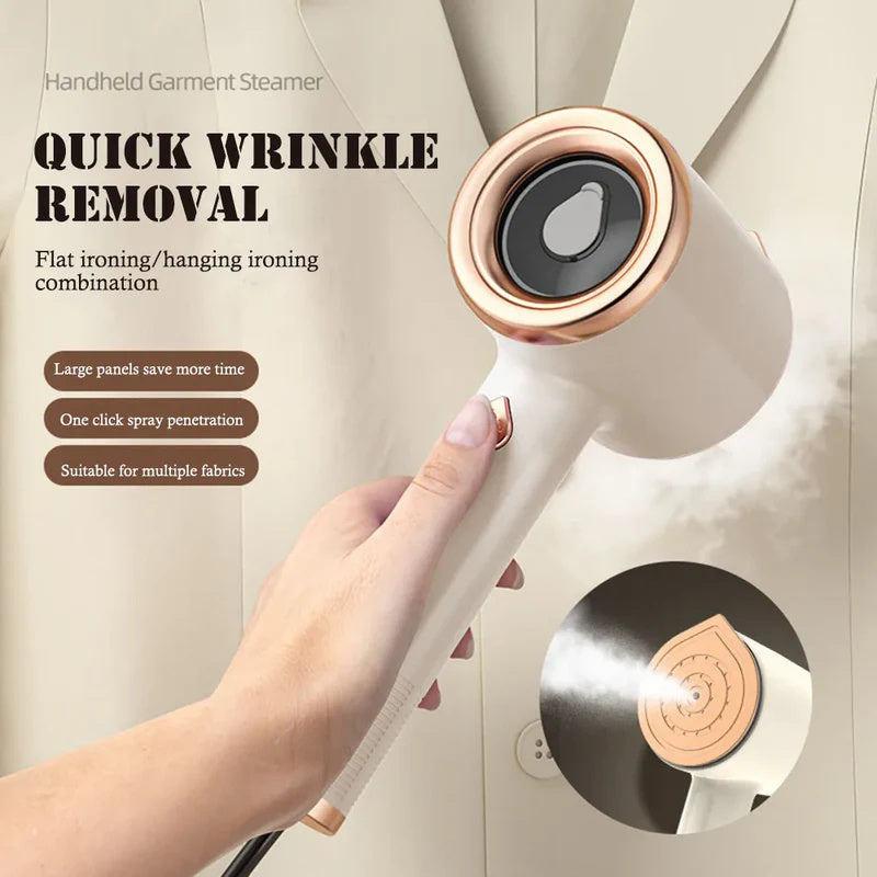 Mini Portable Handheld Garment Steamer Fabric Steam Iron For Clothes Travel Home Appliance Ironing Machine
