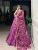 Peppilo Silk Crepe Embroidery Lehenga Set