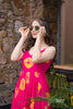 Peppilo Women's Rayon Kurti Indian Ethnic Party Wear Dress