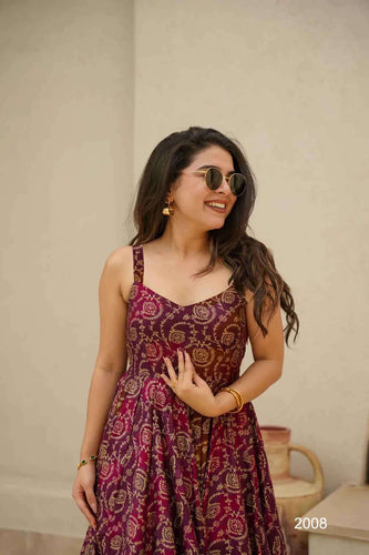 Peppilo Women's Multicolor Rayon Kurti Indian Ethnic Party Wear