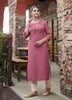 Aqua Georgette Indian Ethnic kurti with dupata