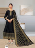 Black Georgette Indian Ethnic kurti with dupata