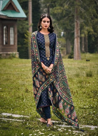 Black Georgette Indian women's salwar kameez with dupatta ready to wear