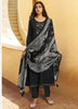 Black Georgette Indian women's salwar kameez with dupatta ready to wear