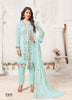 Aqua Georgette Indian women's salwar kameez with dupatta ready to wear