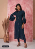 Black Georgette Indian Ethnic kurti with dupata