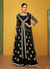 Black Georgette Indian women's salwar kameez with dupatta ready to wear