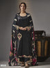 Black Georgette Indian women's salwar kameez with dupatta ready to wear