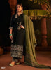 Black Georgette Indian women's salwar kameez with dupatta ready to wear