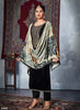 Black Georgette Indian women's salwar kameez with dupatta ready to wear