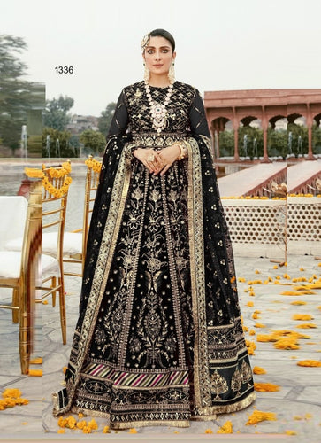 Black Georgette Indian women's salwar kameez with dupatta ready to wear