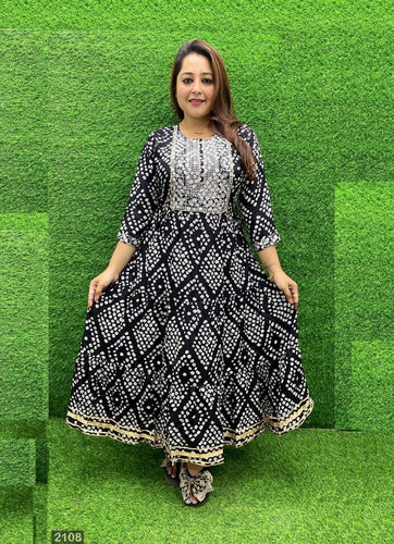 Black Georgette Indian Ethnic kurti with dupata
