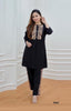 Black Georgette Indian Ethnic kurti with dupata