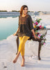 Black Georgette Indian Ethnic kurti with dupata