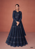 Black Georgette Indian women's salwar kameez with dupatta ready to wear