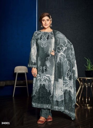 Black Georgette Indian women's salwar kameez with dupatta ready to wear