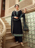 Black Georgette Indian women's salwar kameez with dupatta ready to wear