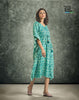 Aqua Rayon Indian Ethnic kurti with dupata