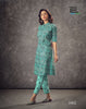 Aqua Premium Cotton Indian Ethnic kurti with dupata