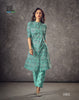 Aqua Premium Cotton Indian Ethnic kurti with dupata