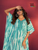 Aqua Rayon Indian ethnic kurta with dupata