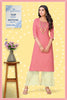 Aqua Rayon with Embroidery Indian Ethnic kurti with dupata