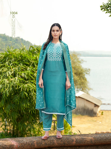 Aqua Berlin (Summer Cool) Indian Ethnic kurti with dupata