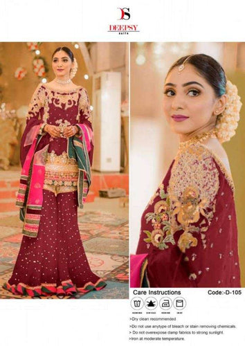 Red Satin Silk Indian women's salwar kameez with dupatta ready to wear
