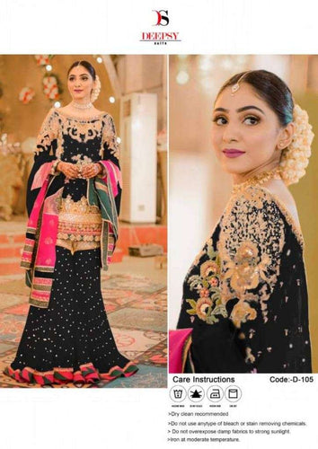 Black Satin Silk Indian women's salwar kameez with dupatta ready to wear