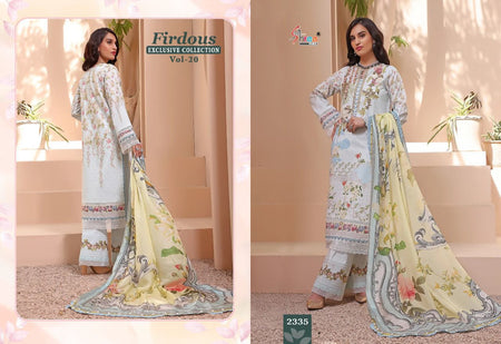 Multi Color Pure Jam Cotton Indian women's salwar kameez with dupatta ready to wear