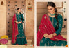 Green Viscose Dola jacquard Indian women's salwar kameez with dupatta ready to wear