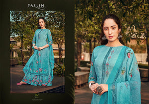 Aqua Real Georgette Indian women's salwar kameez with dupatta ready to wear