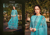 Aqua Real Georgette Indian women's salwar kameez with dupatta ready to wear