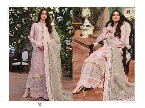 Pink Pure Cotton Indian women's salwar kameez with dupatta ready to wear