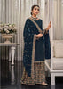 Black Georgette Indian women's salwar kameez with dupatta ready to wear