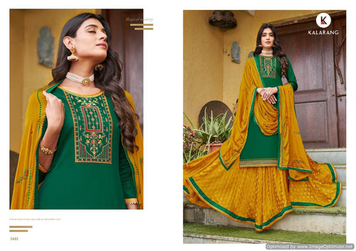 Green jam silk Indian women's salwar kameez with dupatta ready to wear