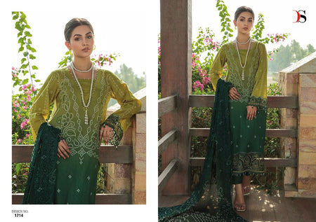 Multi Color Pure Cotton Indian women's salwar kameez with dupatta ready to wear