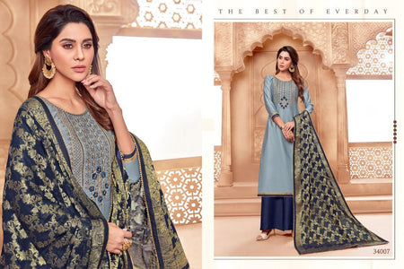 Multi Color Handwork Indian women's salwar kameez with dupatta ready to wear