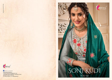 Multi Color Georgette Indian women's salwar kameez with dupatta ready to wear