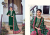 Green Muslin Indian women's salwar kameez with dupatta ready to wear