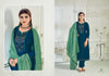Blue Heavy Parampara Indian women's salwar kameez with dupatta ready to wear