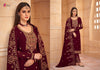 Purple Georggete Indian women's salwar kameez with dupatta ready to wear