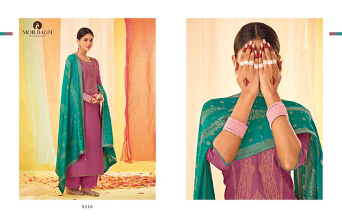 Multi Color Premium Tussar Silk Indian women's salwar kameez with dupatta ready to wear
