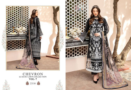 Black Pure Lawn Indian women's salwar kameez with dupatta ready to wear