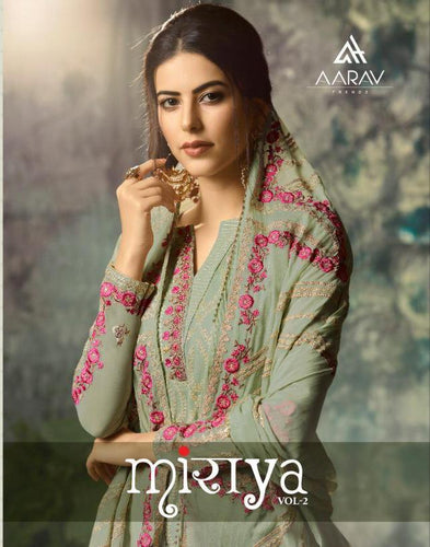 Multi Color Real Georgette Indian women's salwar kameez with dupatta ready to wear