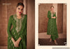 Green Fox Georgette Indian women's salwar kameez with dupatta ready to wear