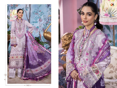 Multi Color Pure Cotton Indian women's salwar kameez with dupatta ready to wear