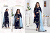 Blue Heavy Georgette Indian women's salwar kameez with dupatta ready to wear
