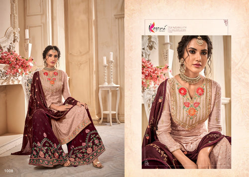 Multi Color Georgette Indian women's salwar kameez with dupatta ready to wear